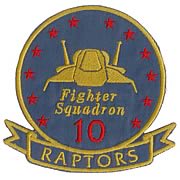 Battlestar Galactica Raptor Pilot Premium Ship Patch